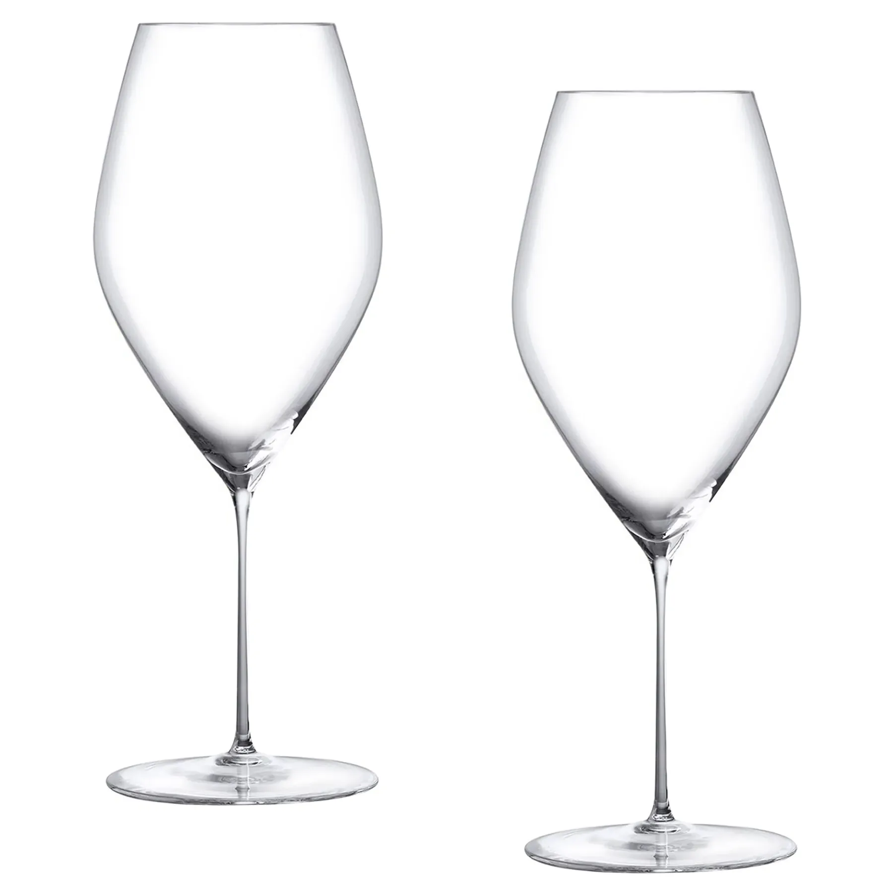 Stem Zero Oval White Wine Glass - Clear, Crystal