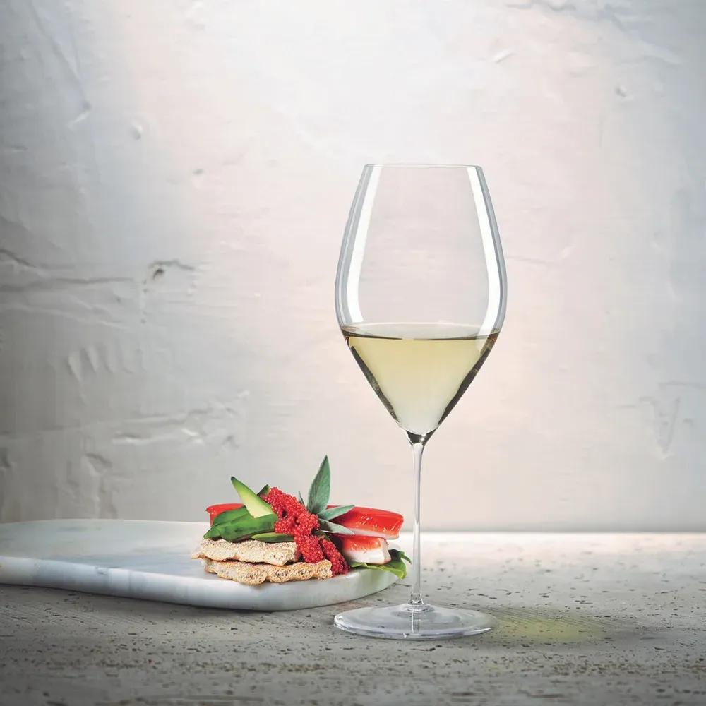 Stem Zero Oval White Wine Glass - Clear, Crystal