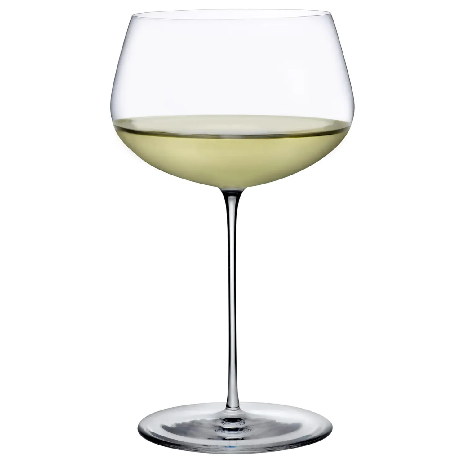 Stem Zero Round Crystal White Wine Glass - Clear