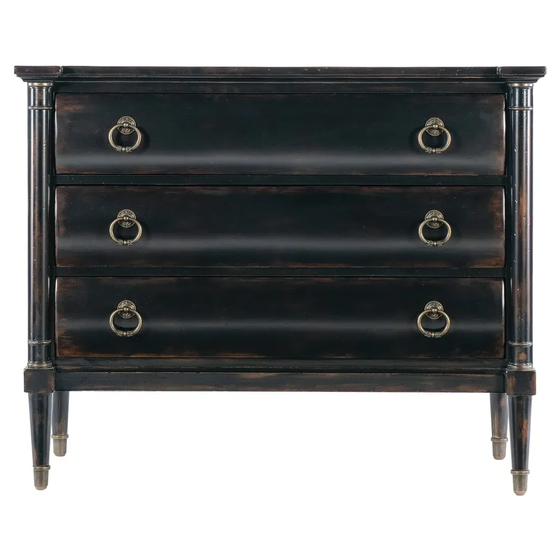 Steph Bachelor Chest - Black, Wood