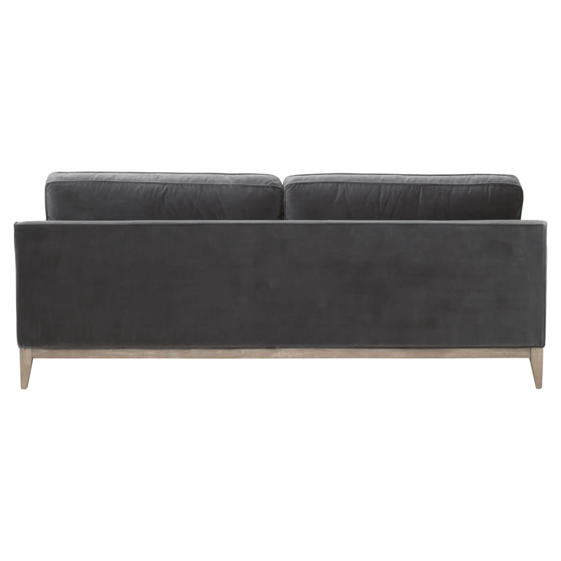 Stephanie 87" Sofa - Grey, Oak
