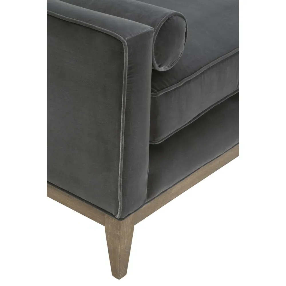 Stephanie Occasional Chair - Grey, Oak