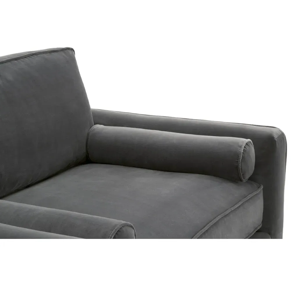 Stephanie Occasional Chair - Grey, Oak