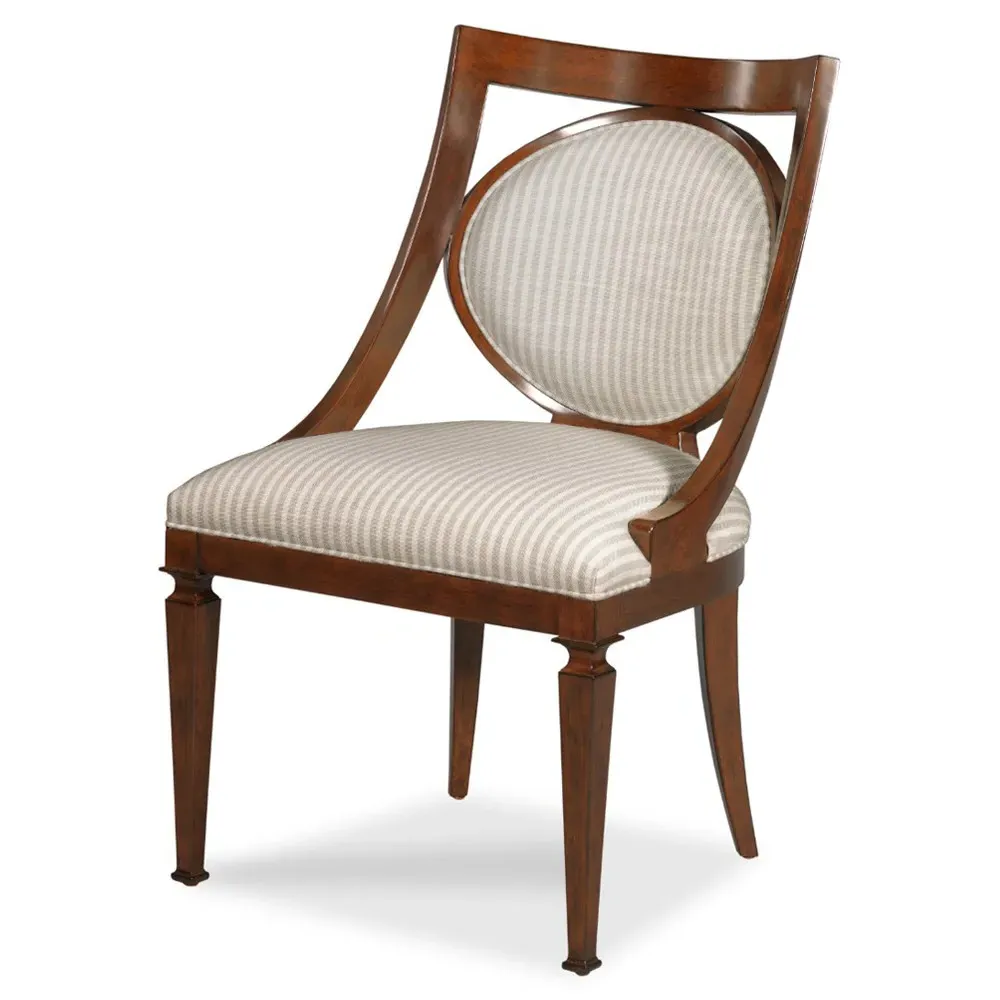 Stephen French Country Dining Chair - Brown, Wood