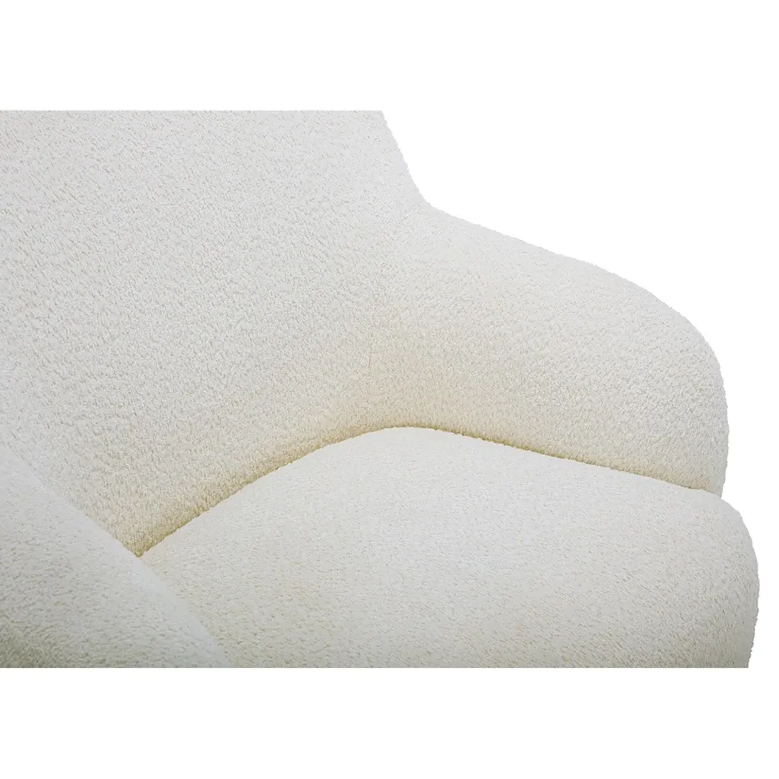 Steven Arm Chair - Cream Textured