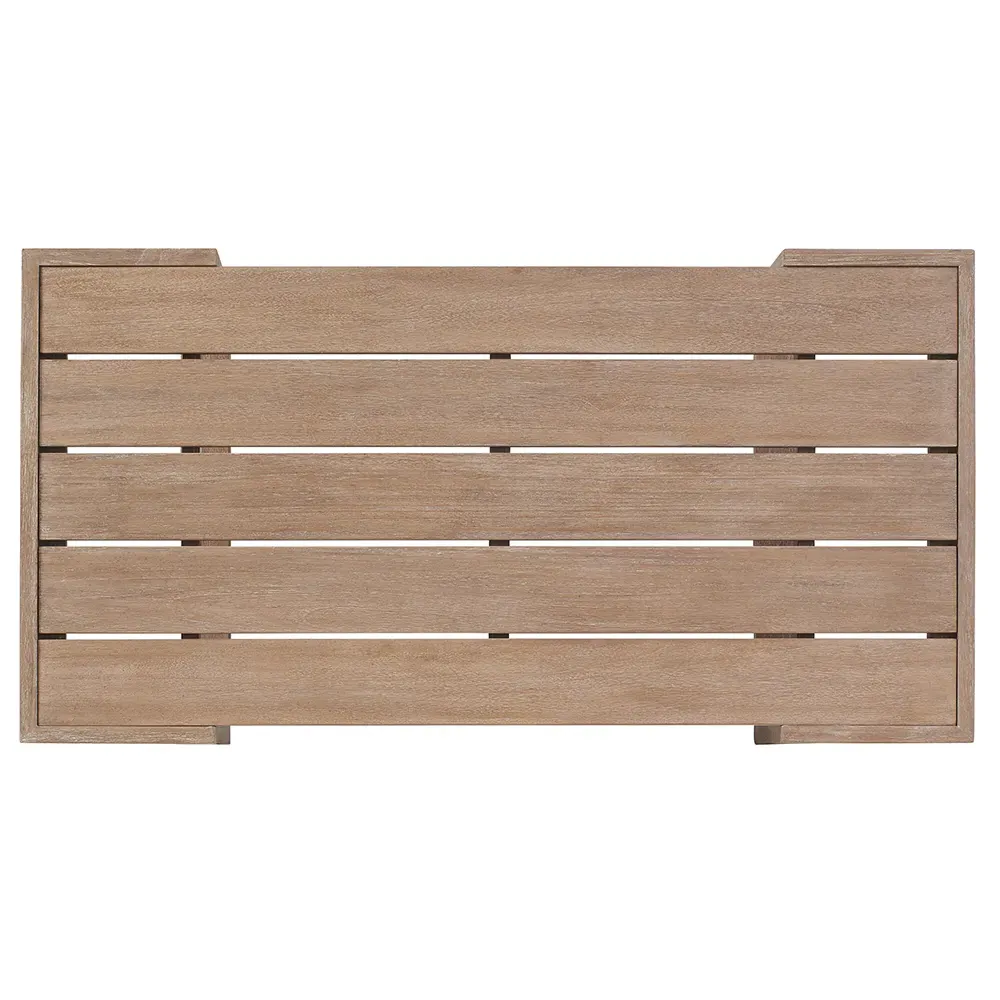 Stillwater Cove Rectangular Outdoor Cocktail Table - Natural, Teak