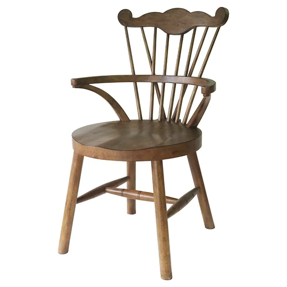 Storybook Windsor Dining Arm Chair - Brown, Wood image