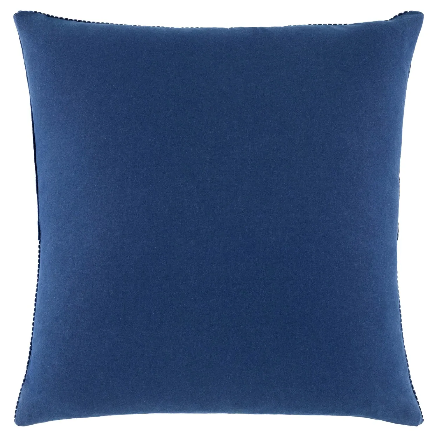 Sullie Buttoned Throw Pillow - Navy, Velvet