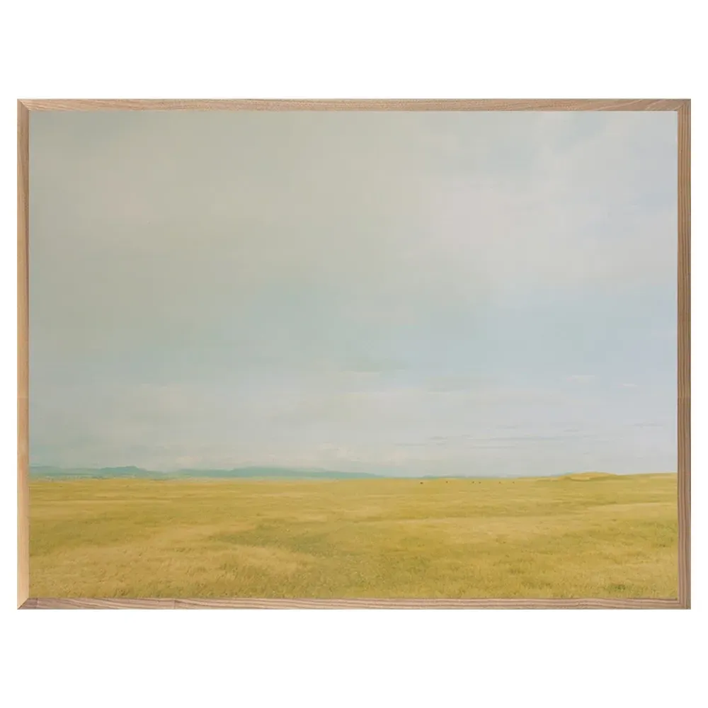 Summer Gold Photograph 32x24 - Yellow, Walnut image