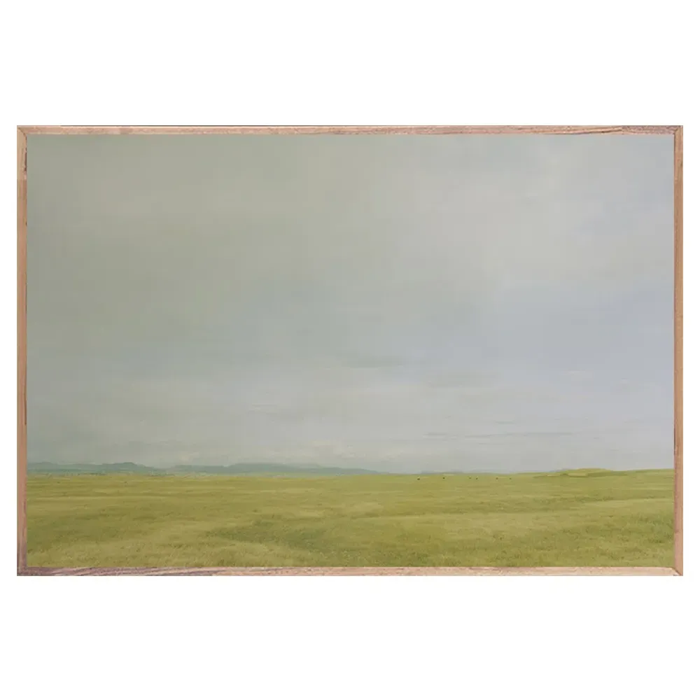 Summer Gold Photograph 45x30 - Yellow, Walnut