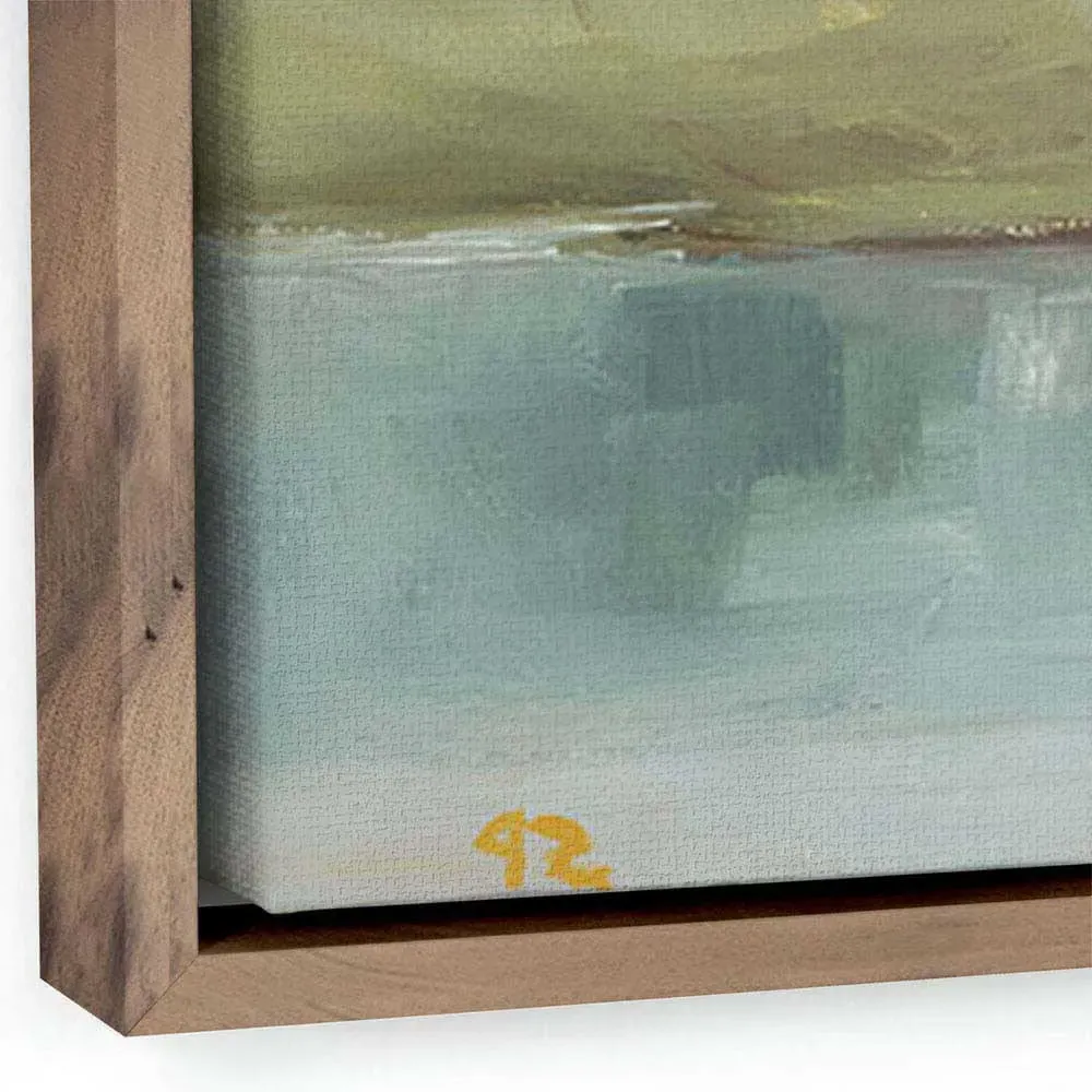 Summer in June Painting - Brown, Canvas