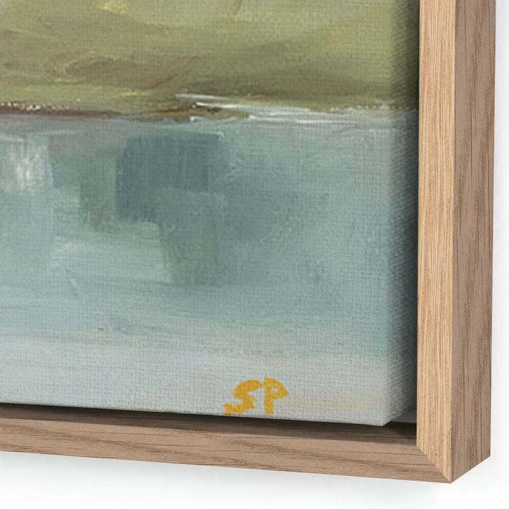 Summer in June Painting - Natural, Canvas