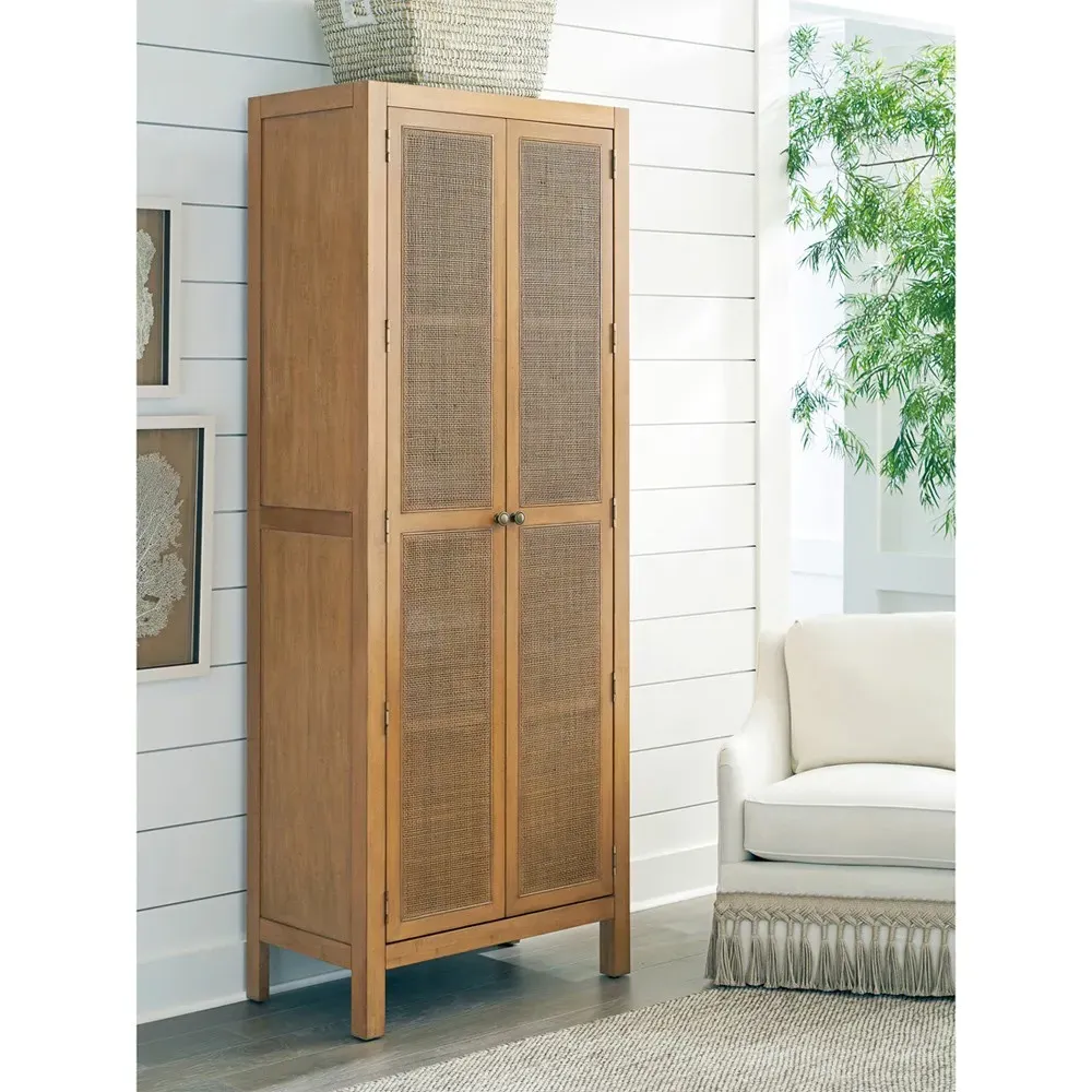 Surf Cane Cabinet - Brown, Maple Wood