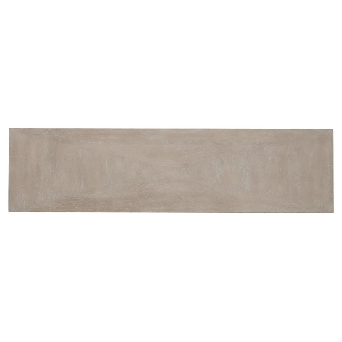 Surfrider Console Table - Beige, Hickory Wood