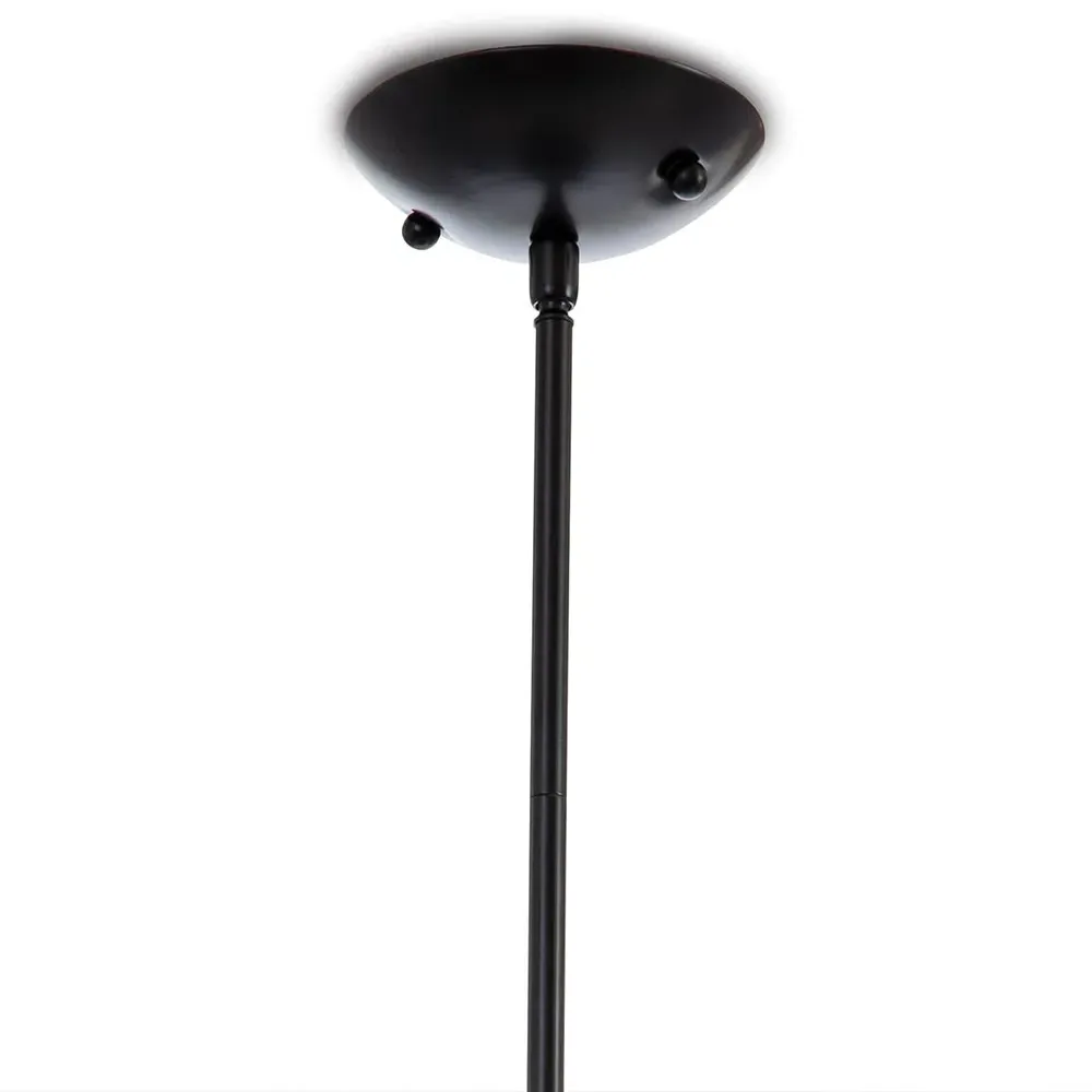 Surfside Birch Wood Pendant Light - Black