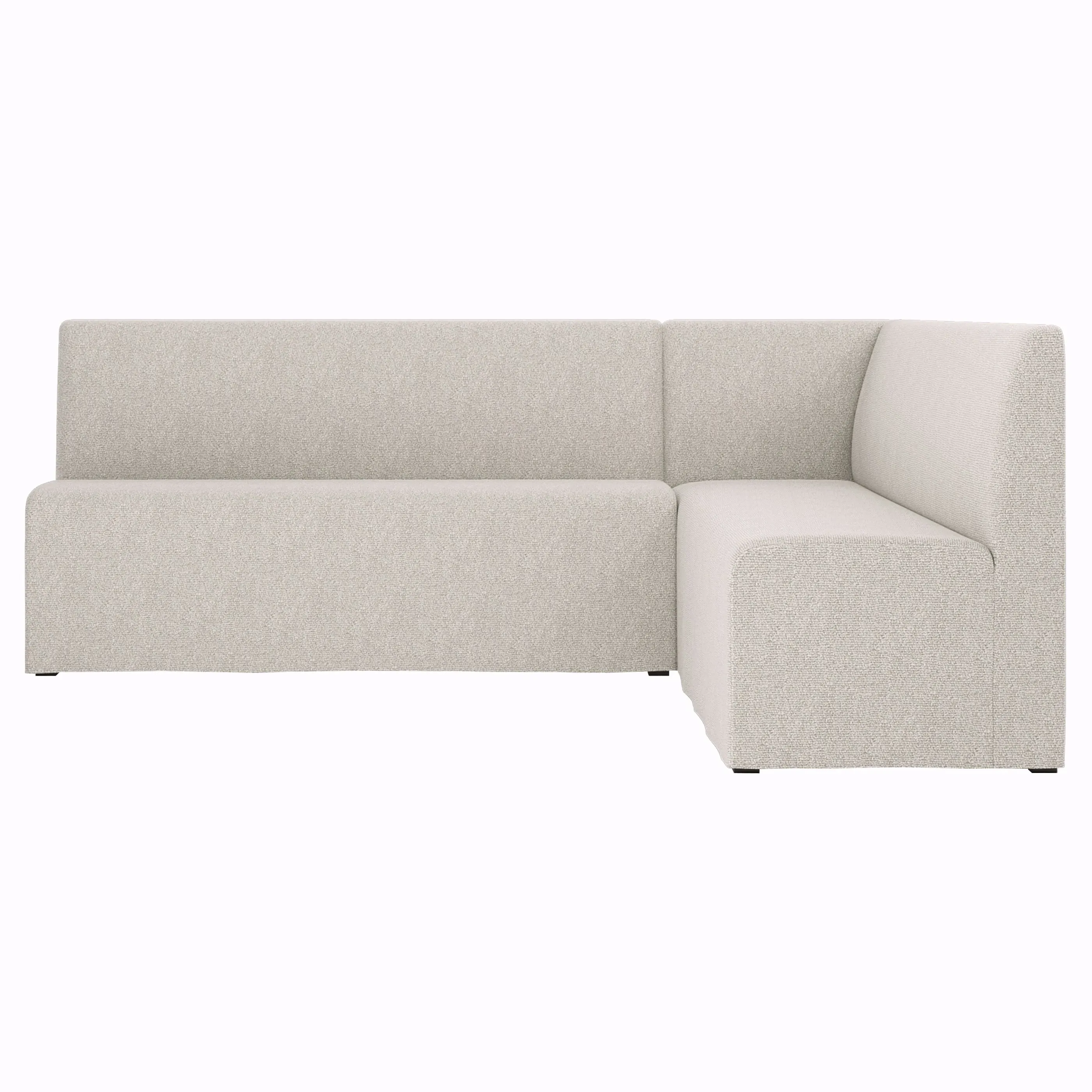 Suri Corner Dining Banquette - Alabaster image