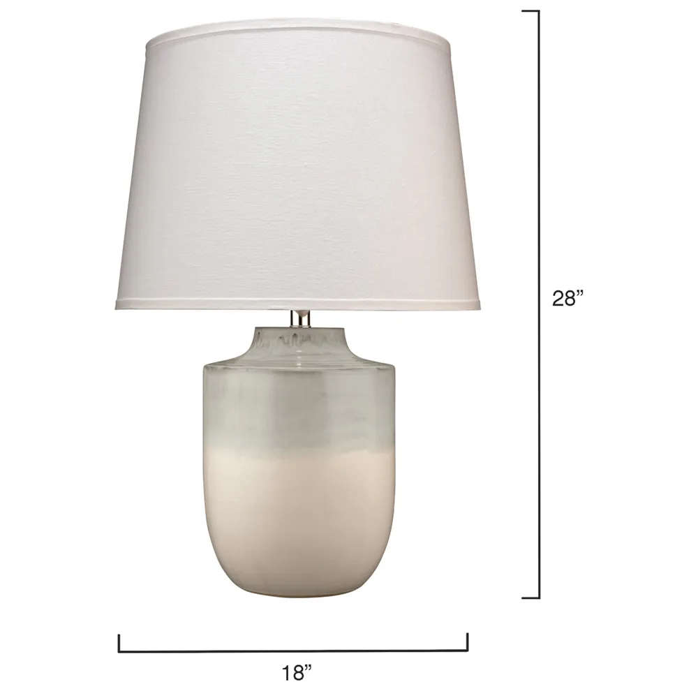 Susan Table Lamp - Beige, Ceramic