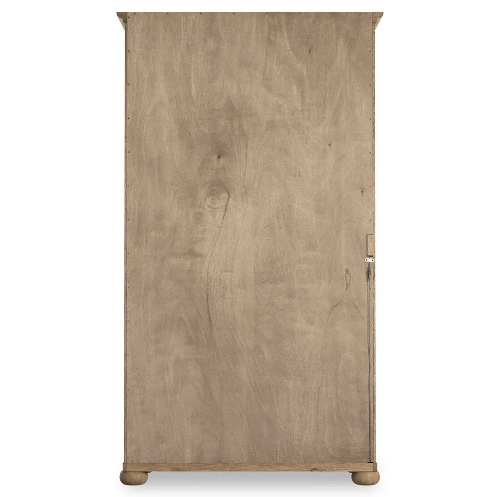Sussex Cabinet with Glass Doors - Drifted Oak