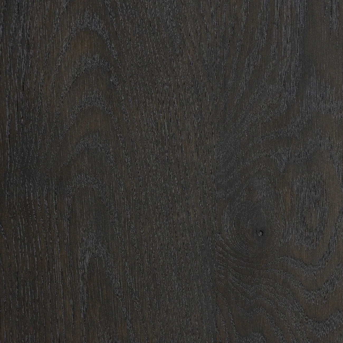 Sussex Wide Cabinet with Storage - Smoked Black, Oak