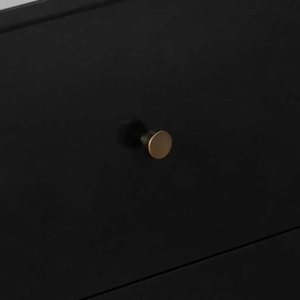 Sutton Iron Media Cabinet - Black