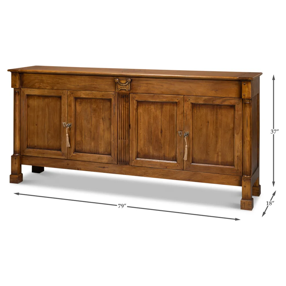 Suzane Credenza - Brown, Walnut