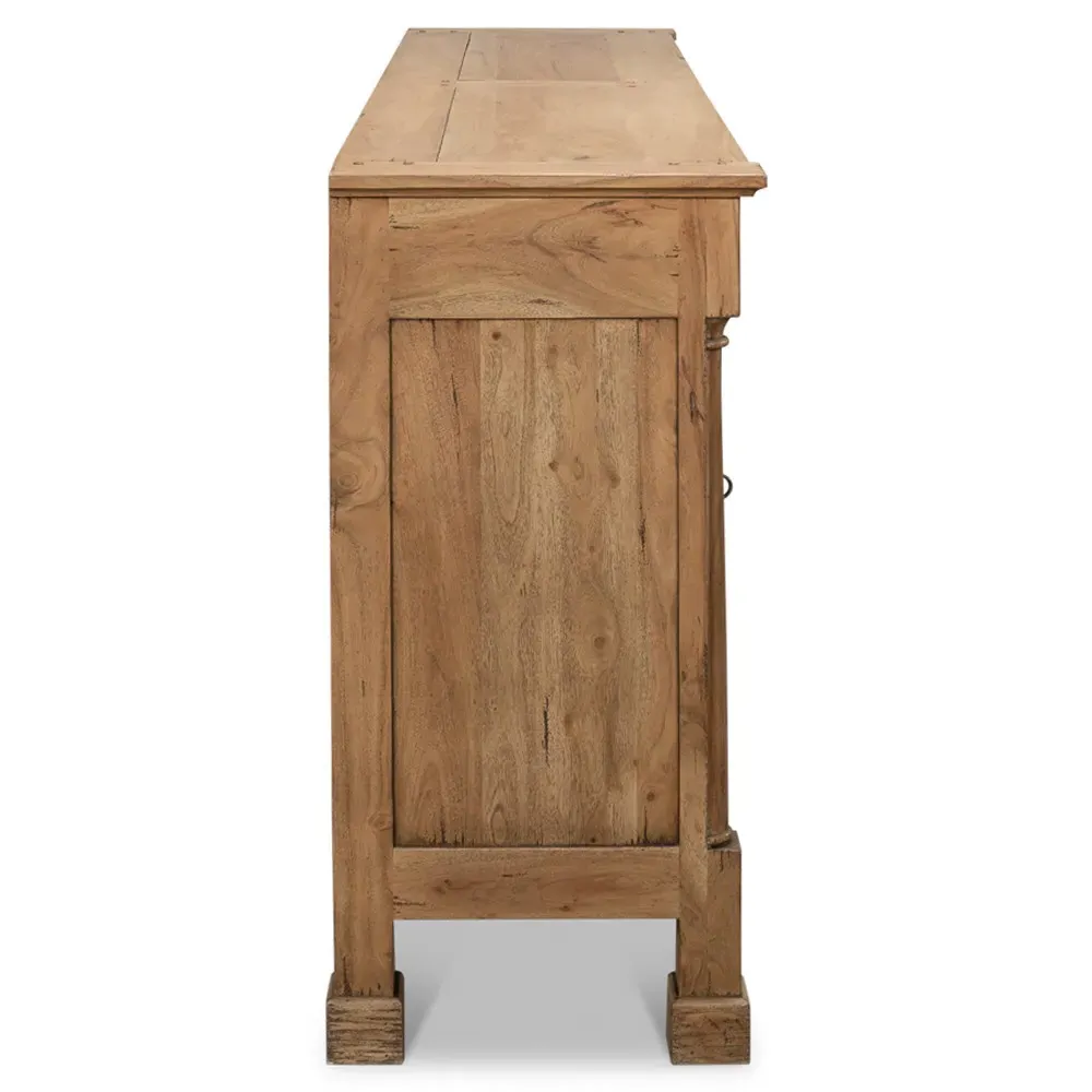 Suzane Credenza - Light Brown, Walnut