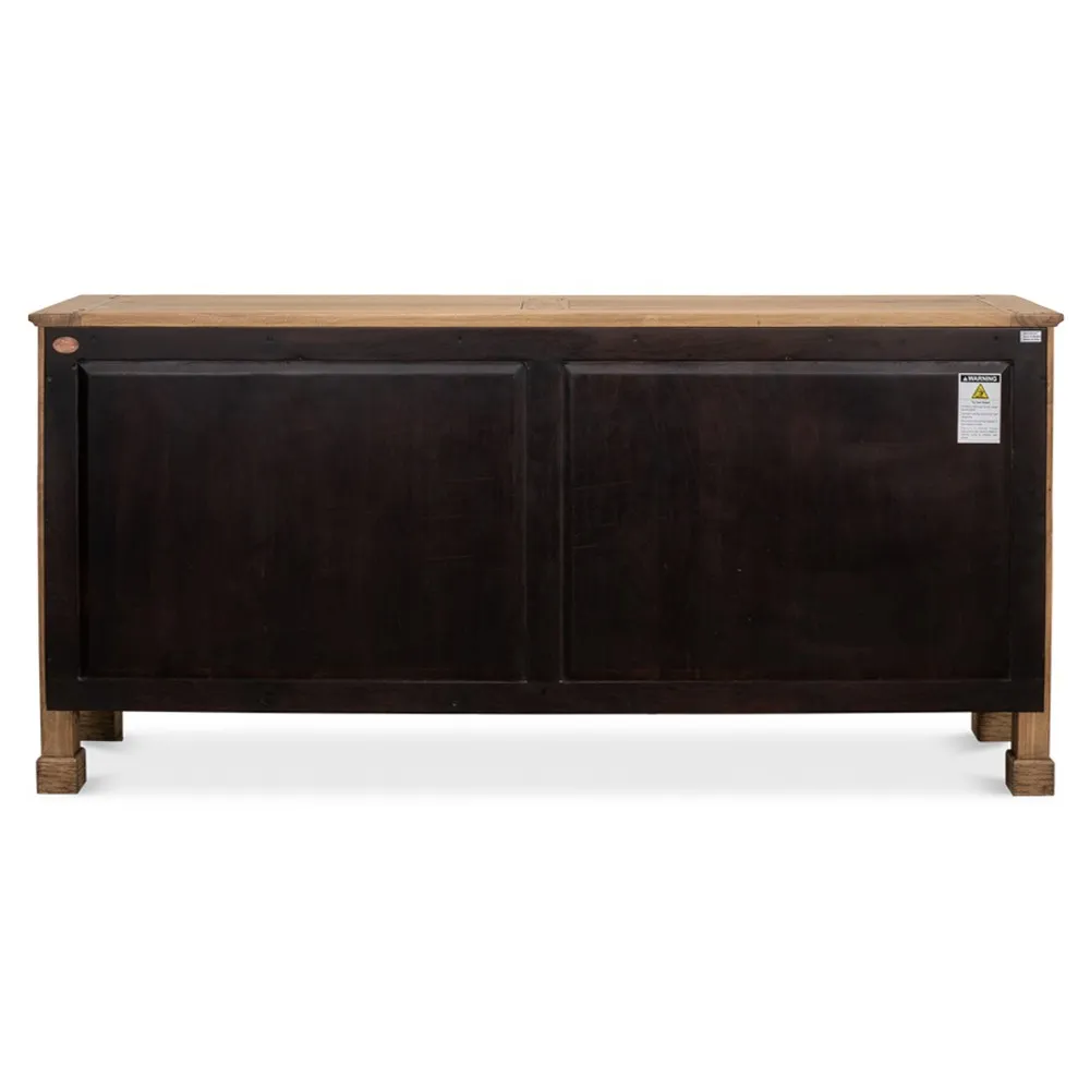 Suzane Credenza - Light Brown, Walnut