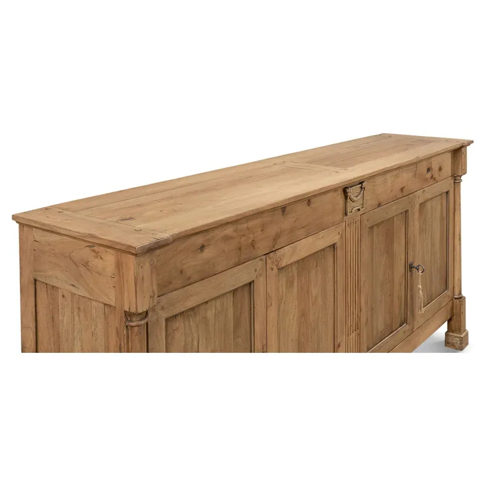 Suzane Credenza - Light Brown, Walnut