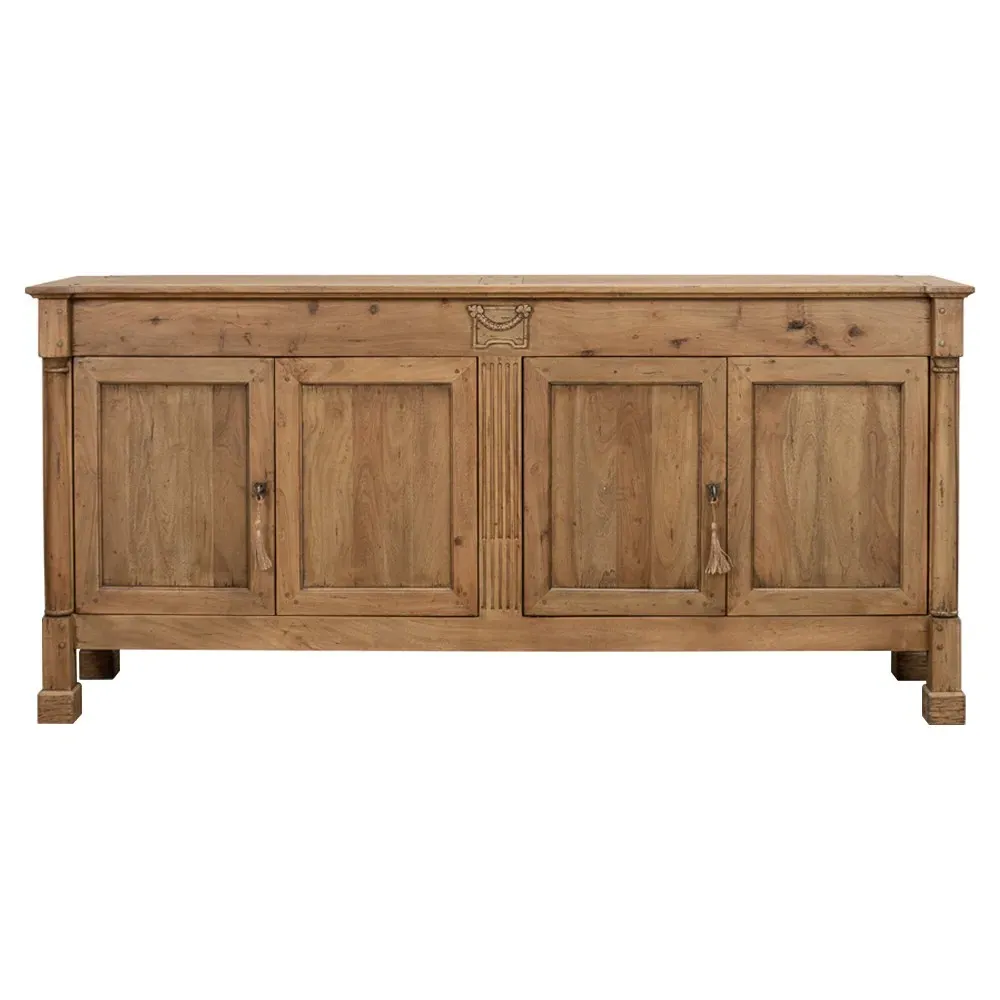 Suzane Credenza - Light Brown, Walnut image