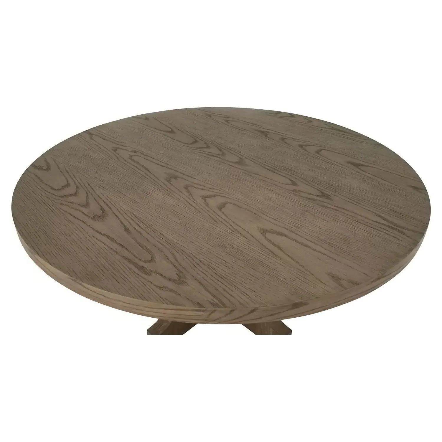 Sylvie Round Dining Table - Brown, Oak