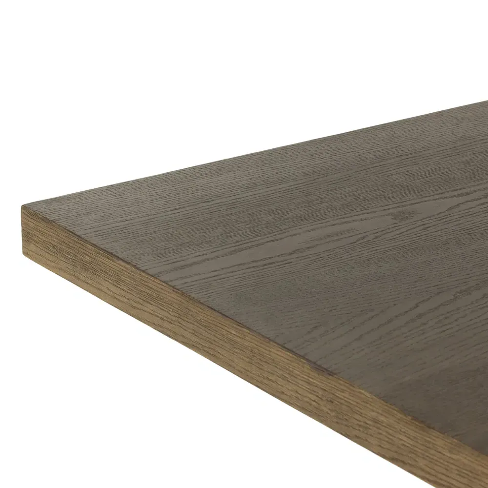 Tacoma Rectangular Dining Table - Brown, Oak