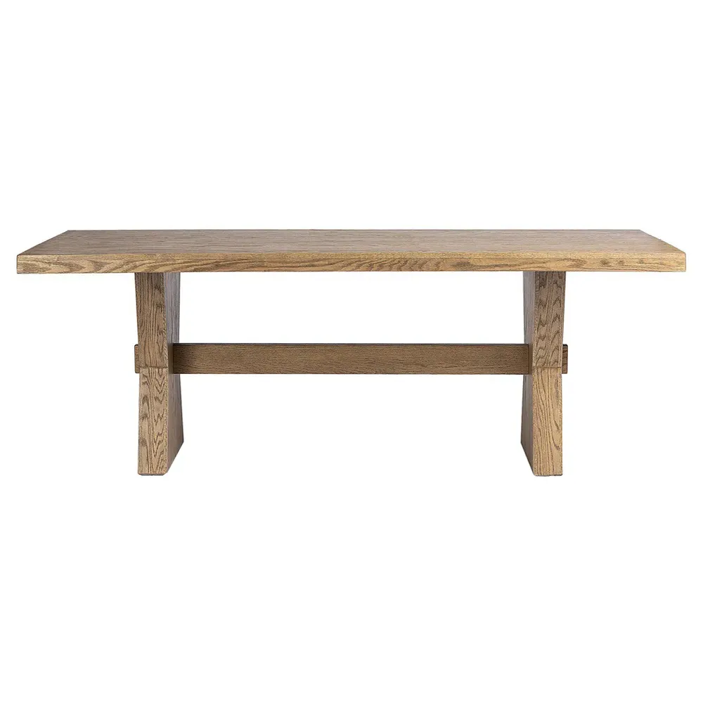 Tacoma Rectangular Dining Table - Brown, Oak image