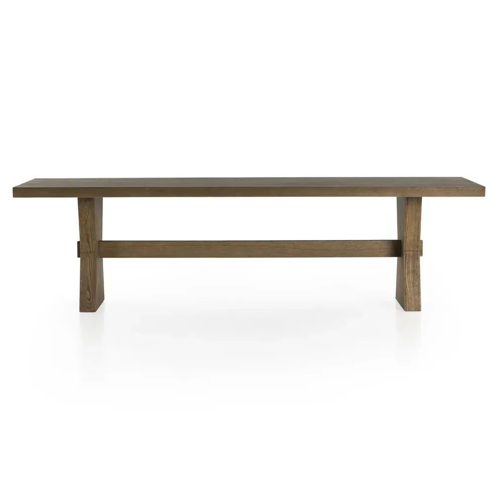 Tacoma Rectangular Dining Table - Brown, Oak