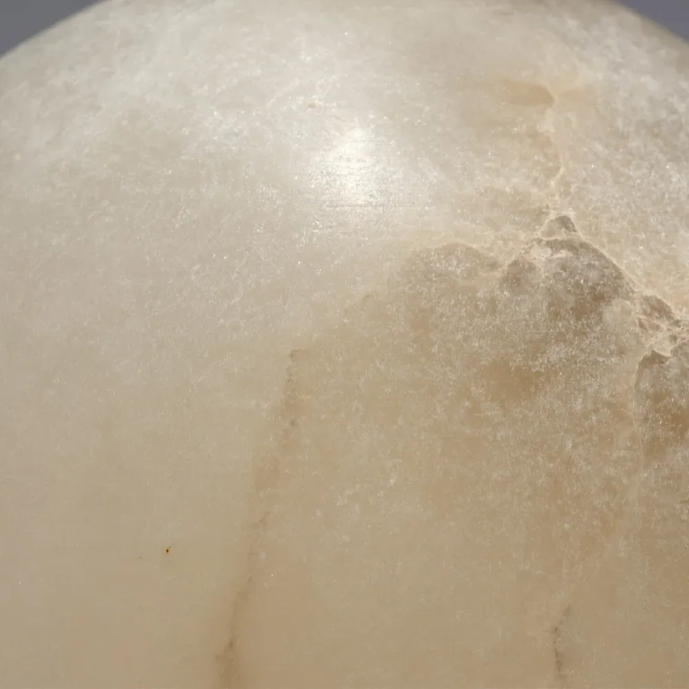 Tai Mid Century Buffet Table Lamp - White, Alabaster