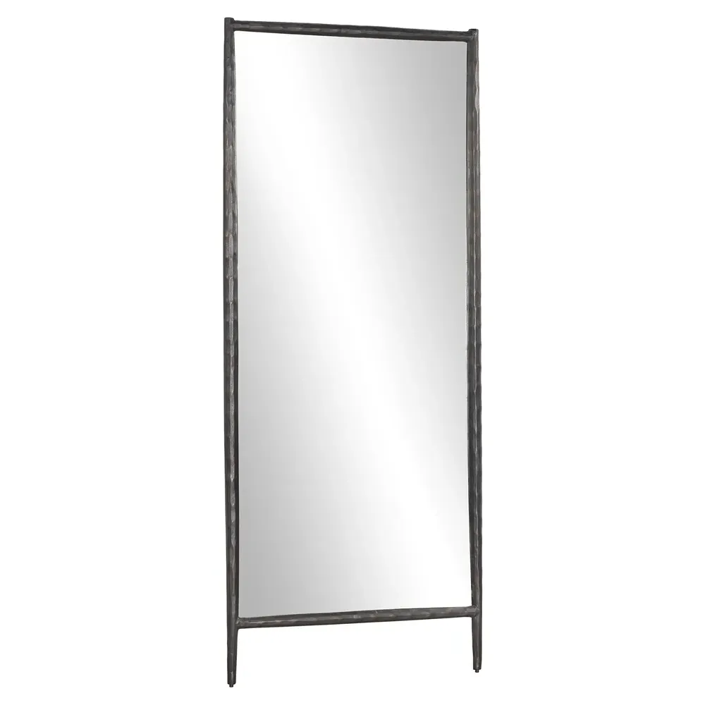 Takeo Cheval Floor Mirror - Bronze, Aluminum