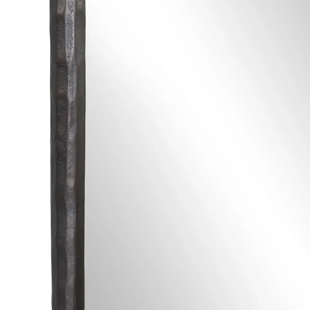 Takeo Cheval Floor Mirror - Bronze, Aluminum