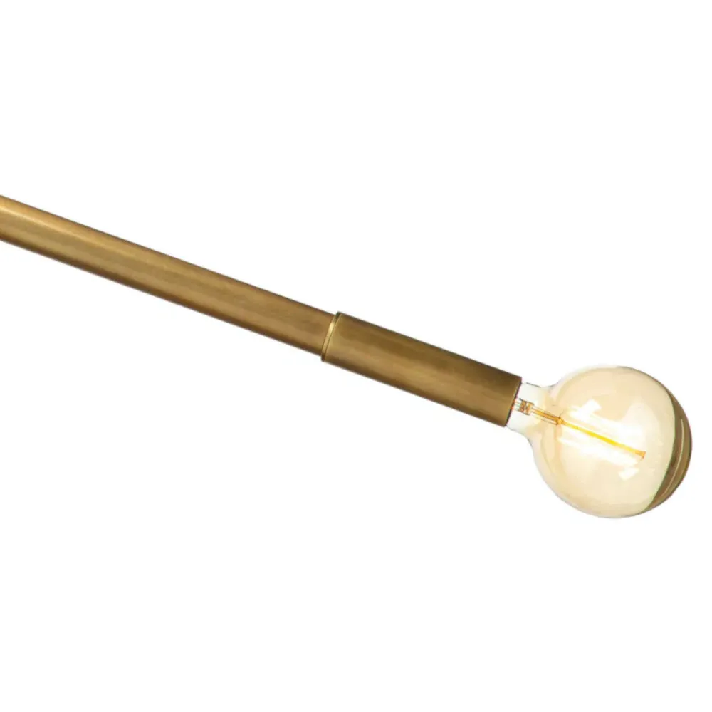 Talon Sputnik Chandelier - Brass, Steel