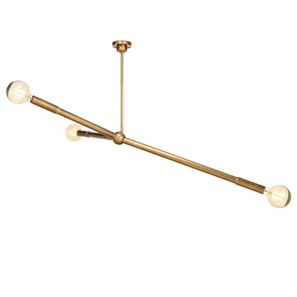 Talon Sputnik Chandelier - Brass, Steel image