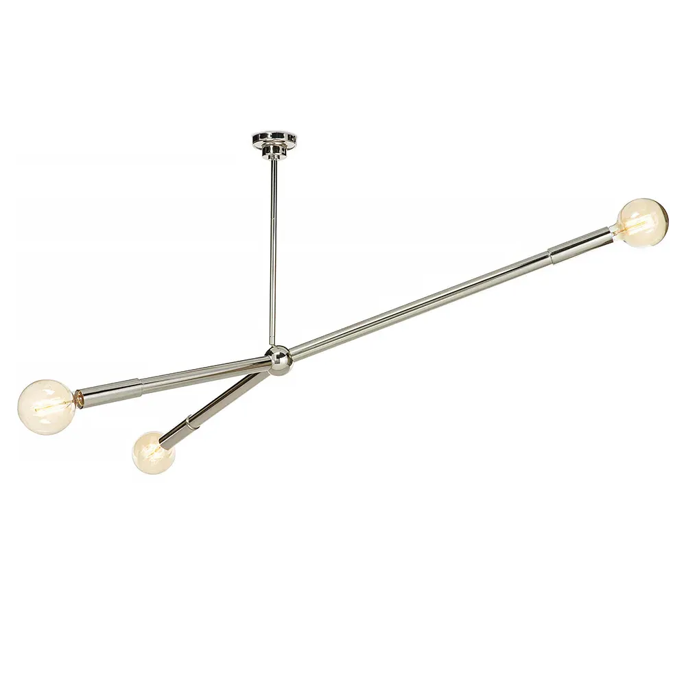 Talon Sputnik Chandelier - Polished Nickel, Steel