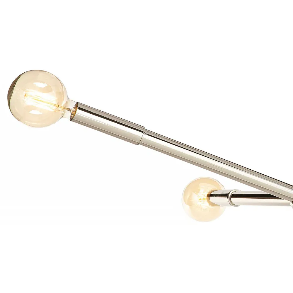 Talon Sputnik Chandelier - Polished Nickel, Steel