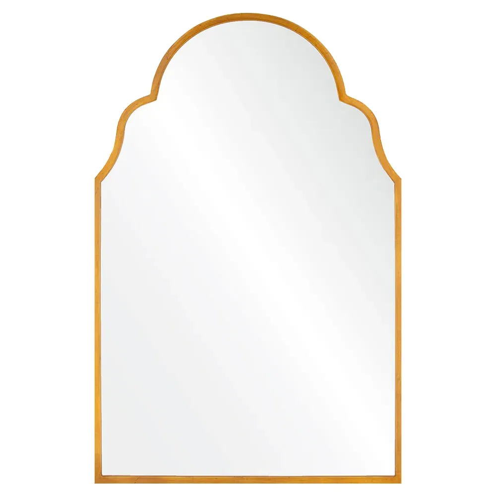 Tangier Arch Wall Mirror - Antique Gold Leaf image