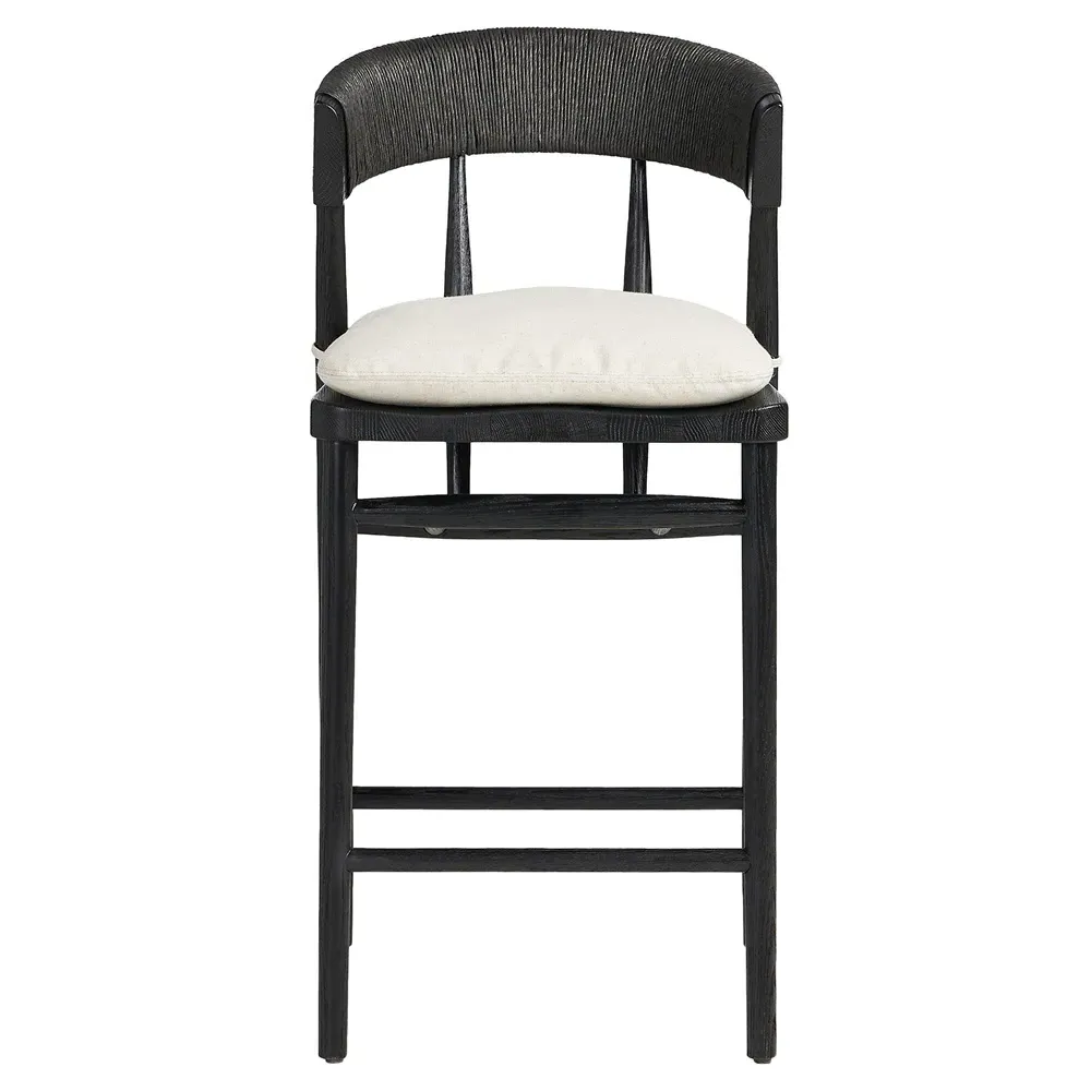 Tanner Counter Stool - Black, Oak