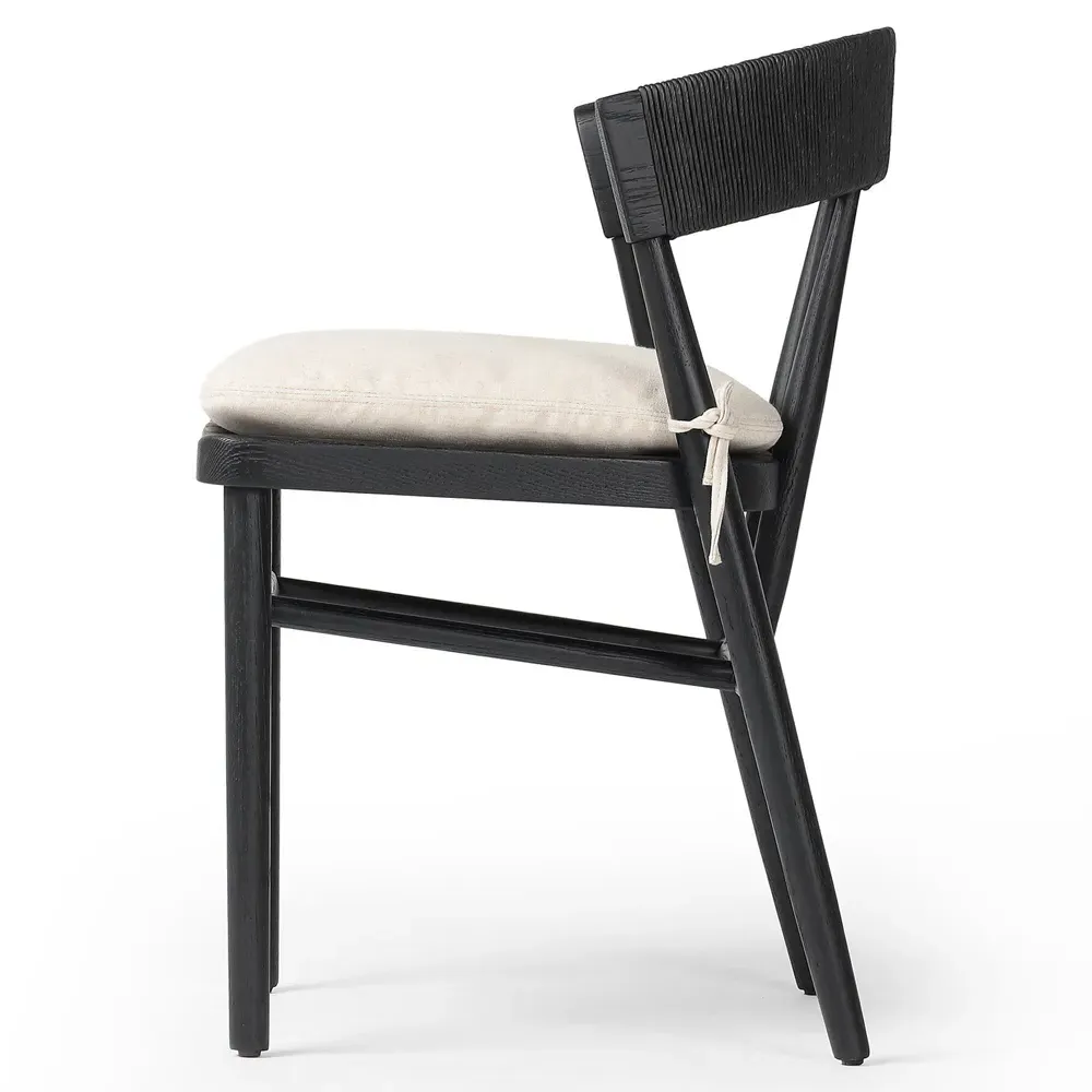 Tanner Dining Chair - Black, Oak