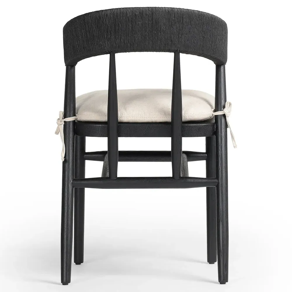 Tanner Dining Chair - Black, Oak
