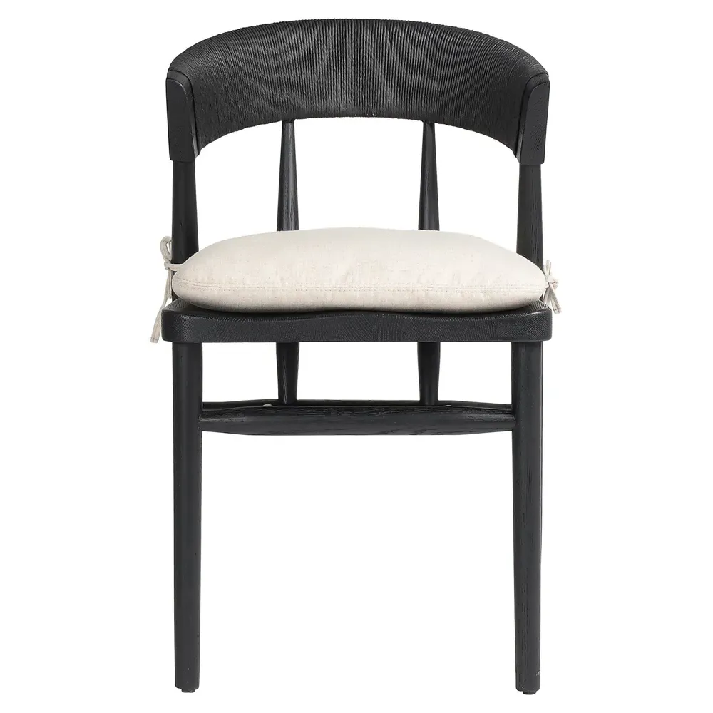 Tanner Dining Chair - Black, Oak image