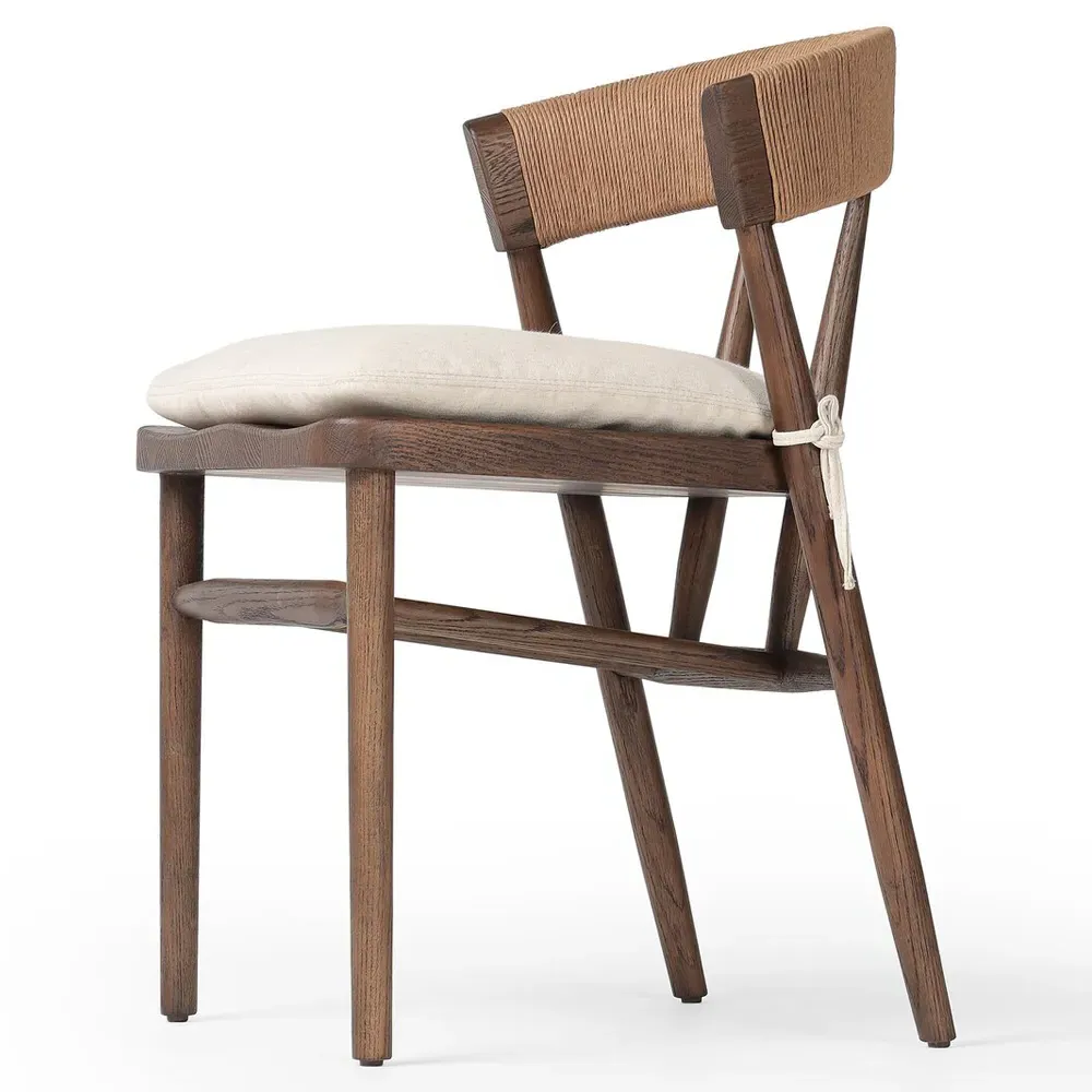 Tanner Dining Side Chair - Brown, Oak