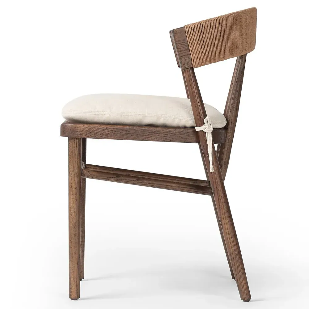 Tanner Dining Side Chair - Brown, Oak