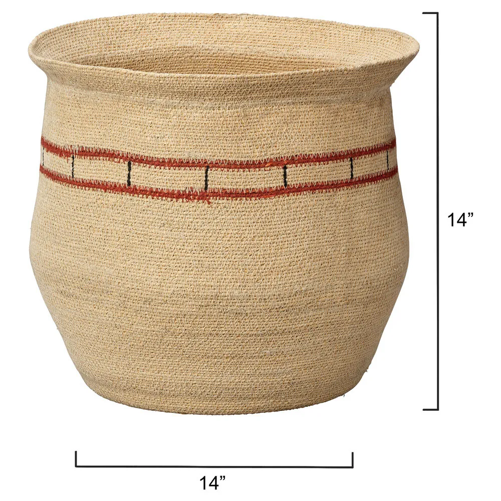 Tanner Floor Basket - Natural, Seagrass