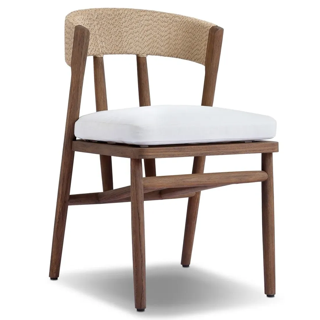 Tanner Outdoor Dining Chair - Brown, Teak