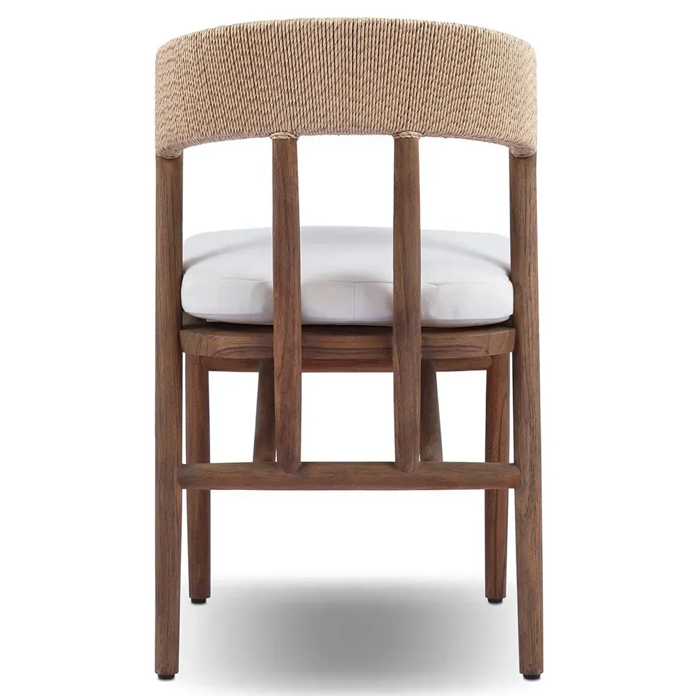 Tanner Outdoor Dining Chair - Brown, Teak